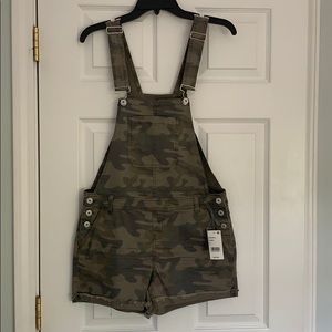Camo overalls!